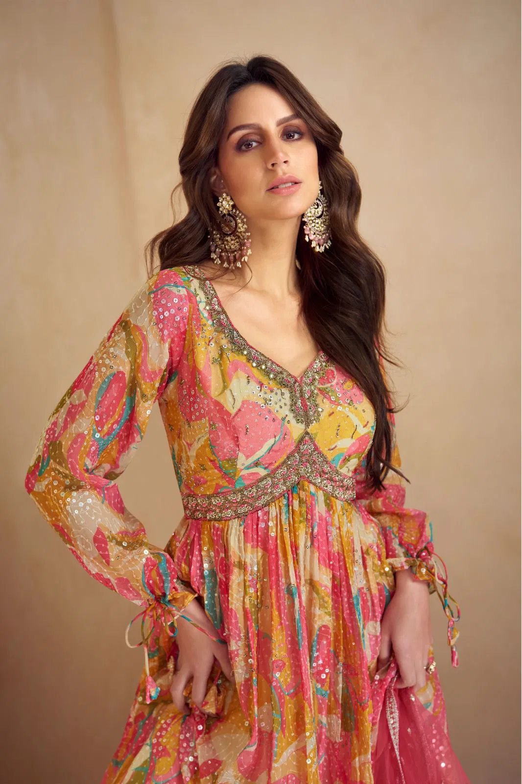 Anayah By Gulkayra Real Chinon Wedding Gown With Dupatta Wholesale Shop In Surat